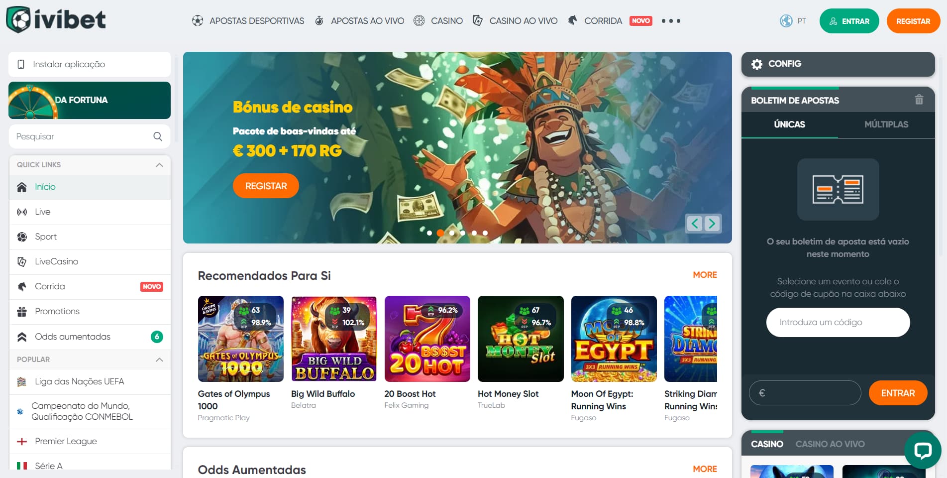 IviBet Casino Portugal IviBet Casino Portugal